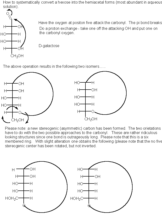 Carbohydrates: Structure of Hexoses and Formation of Hemiacetals